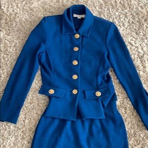 Skirt and long sleeve sweater